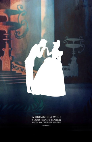 Silhouette man woman dress image - matte drawing free wallpaper
