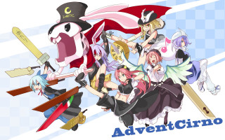 Anime characters group caption image 2 - a sword free wallpaper