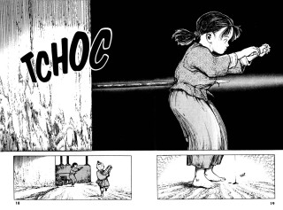 Comic strip girl door man - katsuhiro otomo free wallpaper