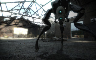 Large spider green eyes building - eve ryder free wallpaper