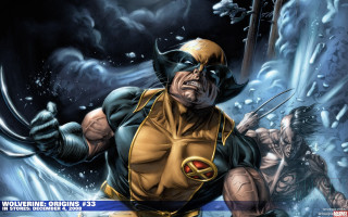 Wolverine origins 3 cover mike - a comic book panel free wallpaper for desktop