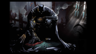 Batman dark room bat knee - a batman free wallpaper