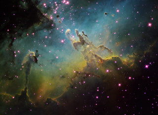 Large star cluster sky person - a large star cluster in the sky free wallpaper