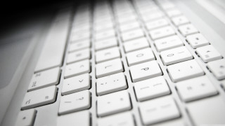 Keyboard closeup black white photo - a close up of a keyboard free wallpaper