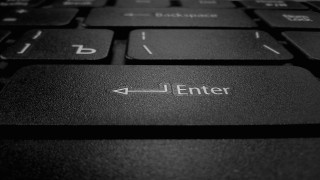 Keyboard enter key computer art - the key free wallpaper