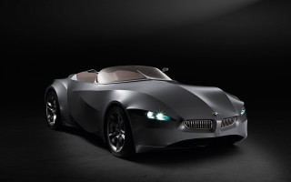 Silver car headlight dark matte - the dark free wallpaper