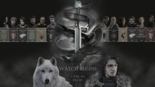 Man sword wolf banner image - a picture of a man free wallpaper