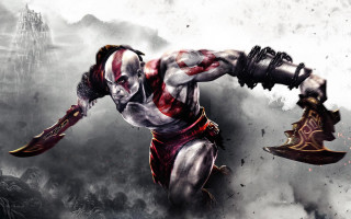 Man sword helmet running air 4 - 2 d game art free wallpaper