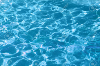 Pool blue water white umbrella 3 - blue water free wallpaper