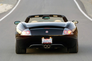 Black sports car driving road 3 - f 8 aperture free wallpaper
