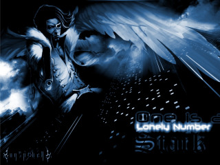 Winged man city gothic comic - a poster of a woman free wallpaper