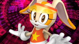 Cartoon rabbit red shirt yellow - a red shirt free wallpaper