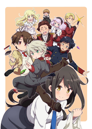 Anime characters group poses expressions 4 - bourgeoi free wallpaper
