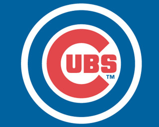 Cubs logo blue background white - logo free wallpaper