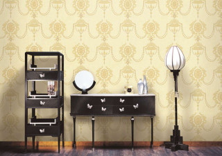 Room dresser interior furniture decor - an art deco painting free wallpaper