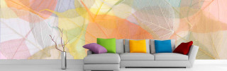 Couch colorful wallpaper white floor - a white floor free wallpaper