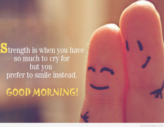 Fingers with faces good morning - good free wallpaper