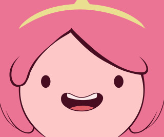 Pink haired girl star smile - context art free wallpaper