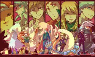 Anime characters wall of pictures - epic scale free wallpaper