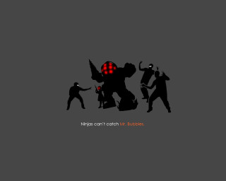 Ninja business glowing hat silhouette - allen tupper true free wallpaper