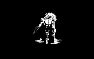 Creature gun head background black - its hand free wallpaper