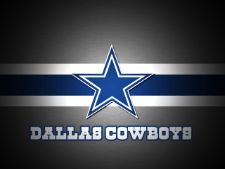 Cowboys metal background logo star - a picture of a logo free wallpaper