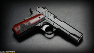 Red black gun black surface - a black surface free wallpaper