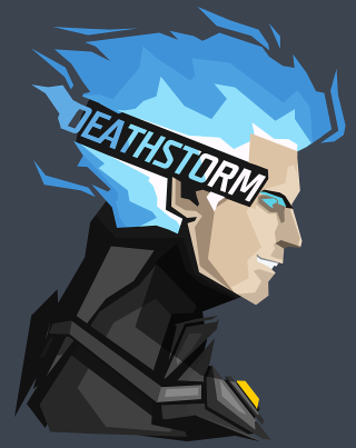 Deathstorm man headband forehead digital - his forehead free wallpaper