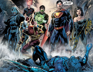 Superheroes cave dead body comic - a comic free wallpaper