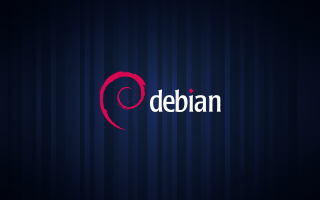 Dark blue wall red logo - a red logo free wallpaper