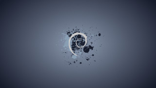 Black white clock blue gray - golden ratio illustration free wallpaper