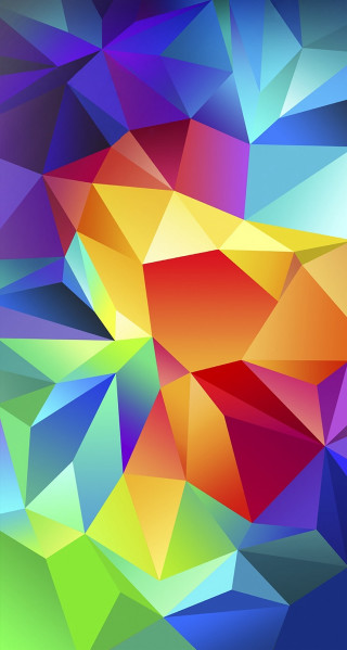Colorful abstract background shapes colors 2 - surreal free wallpaper