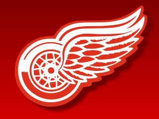 Red white detroit red wings - a red background free wallpaper for desktop