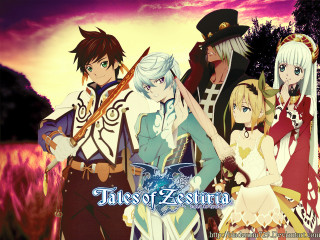 Anime characters field trees tales - a group of anime characters free wallpaper