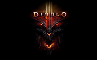 Demonic face dark background diablo - red light free wallpaper