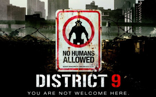 District9 no humans allowed man - neoprimitivism free wallpaper