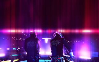 Two people black shirts stage - black shirt free wallpaper