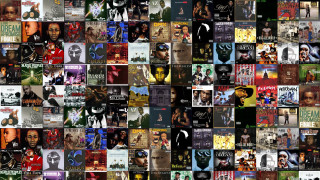 Album covers collage variety music 3 - different color free wallpaper