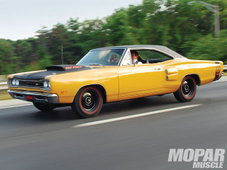 Yellow car driving street forest 2 - a person in the driver seat free wallpaper