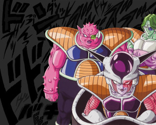 Dragon ball fighter background black - white lettering free wallpaper