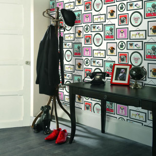 Room wallpaper desk phone red - a room free wallpaper