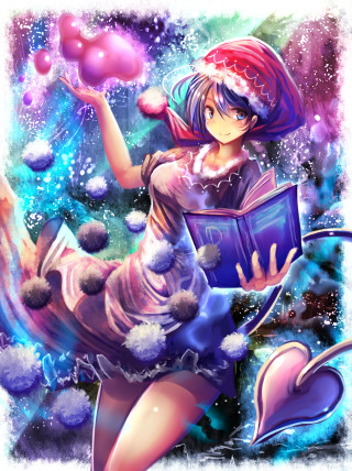 Girl book heart chest reading - her chest free wallpaper
