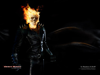 Man skull face flames burning - concept art free wallpaper for desktop
