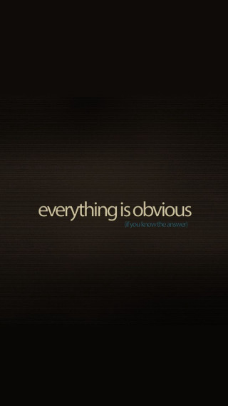 Black background white quote everything - new free wallpaper