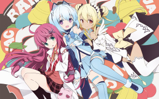 Anime girls birthday sign happy - happy free wallpaper