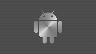 Silver android gray background ambient - free technology wallpaper