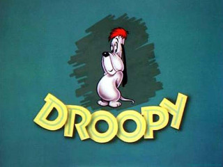 Cartoon dog red mohawk droppy - a cartoon dog free wallpaper