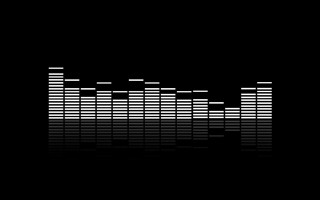Black white sound board background - altichiero free wallpaper