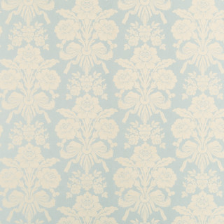 Blue white wallpaper flower pattern 2 - a white vase free wallpaper
