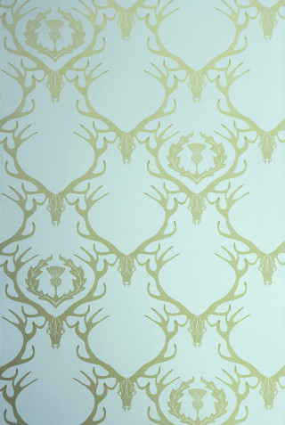 Deer pattern wall clock decoration - free textures wallpaper